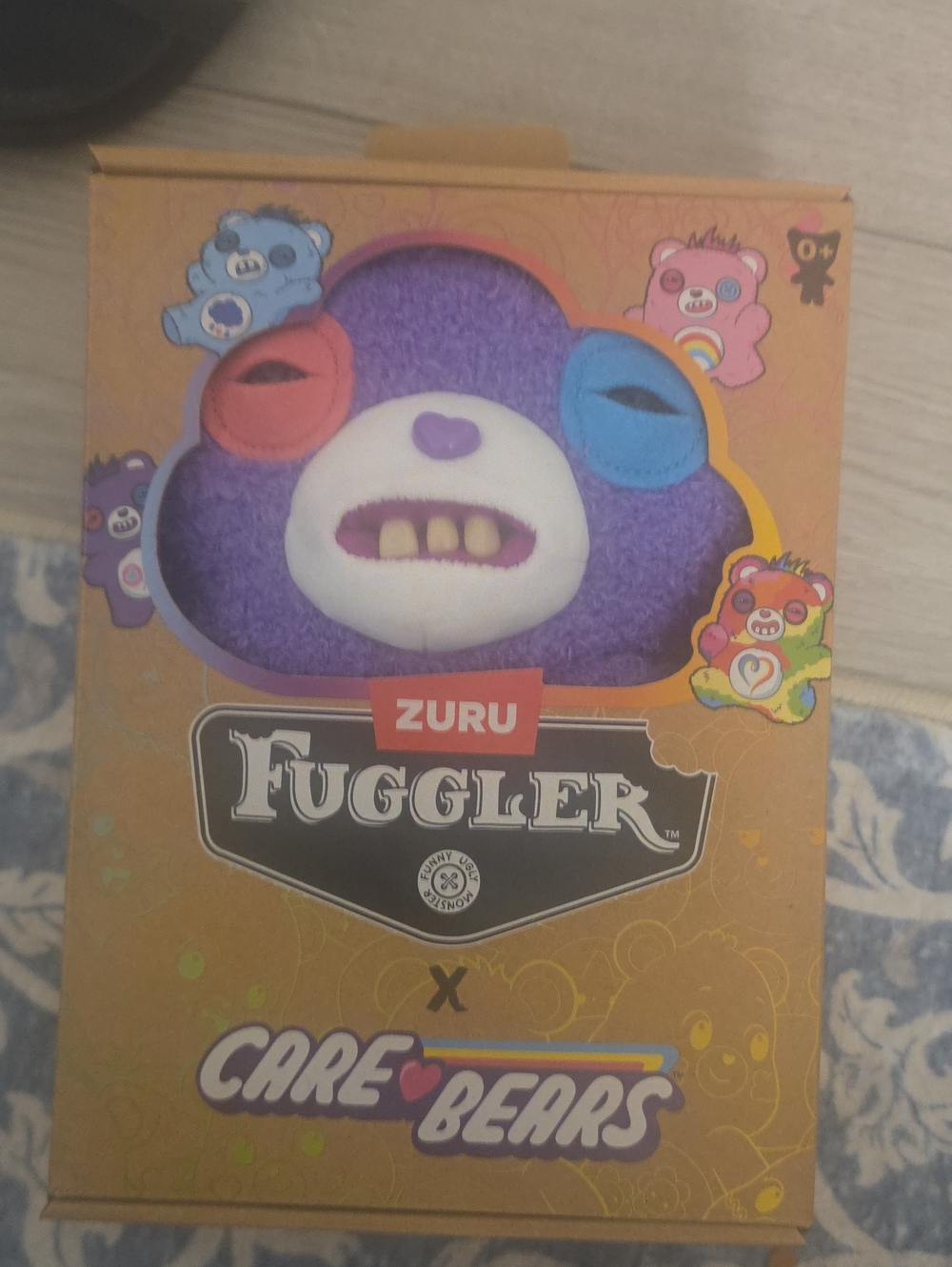Fuggler x Care Bears Purple Plush Toy